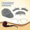 4E's Novelty Old Man Costume For Kids Boys - 100 Days of School Costume for Boys, Old Man Costume for Kids, Grandpa Dress Up Accessories Kit 5 Pcs Set
